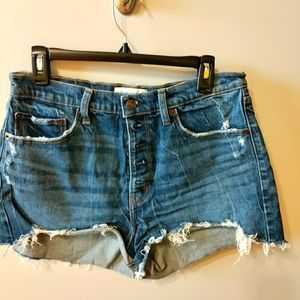 Sz 30/10 Abercrombie and Fitch jean shorts